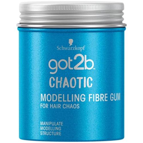 Schwarzkopf Got2b Chaotic Modelling Fibre Gum for Hair Chaos Κρέμα Styling Μαλλιών για Ατημέλητο Look με Δυνατό Κράτημα 100ml